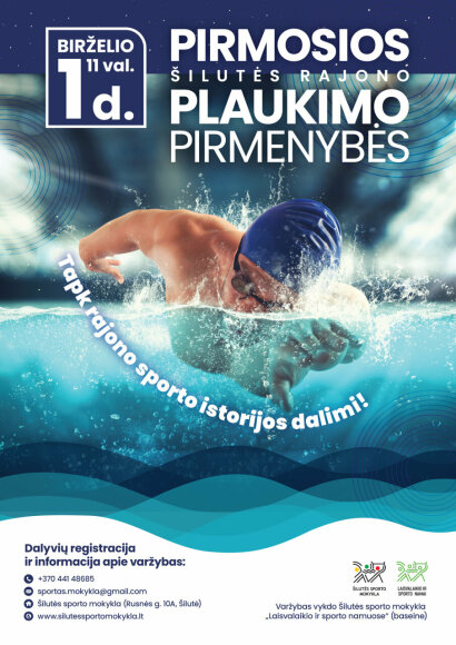 Kviečiame tapti Šilutės rajono savivaldybės sporto istorijos dalimi – dalyvauti ir stebėti...