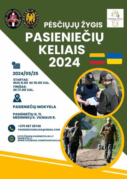 Pėsčiųjų žygis „Pasieniečių keliais“