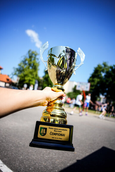 Miesto šventės metu Šilutėje įvyko 3×3 krepšinio fiesta