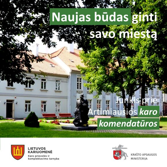 Kviečiame jungtis prie karo komendantūros!