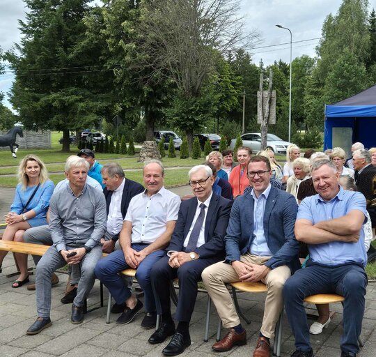 Savivaldybės vadovai dalyvavo Inkaklių vasaros šventėje
