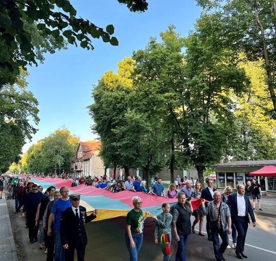 Sveikinimas Valstybės dienos proga