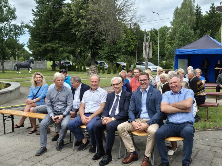Savivaldybės vadovai dalyvavo Inkaklių vasaros šventėje