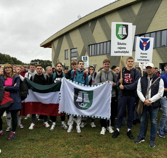 Šilutės atstovai dalyvavo Lietuvos seniūnijų žaidynėse