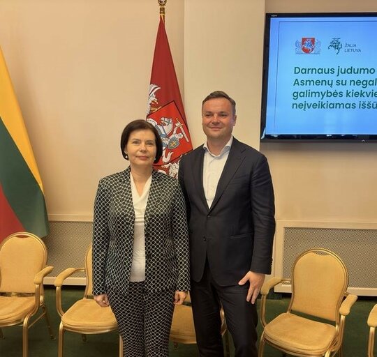 Savivaldybės atstovai dalyvavo Darnaus judumo forumo „Asmenų su negalia judumas: galimybės...