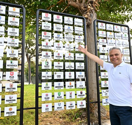 Šilutės vardas įrašytas Antalijos Muratpaşa savivaldybės aikštėje