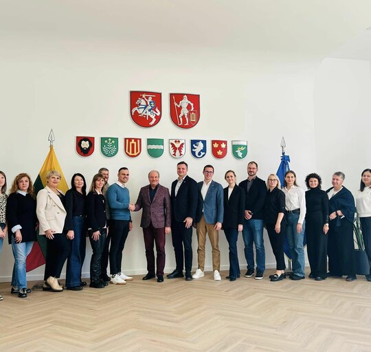 Vizitas Trakų rajono savivaldybėje