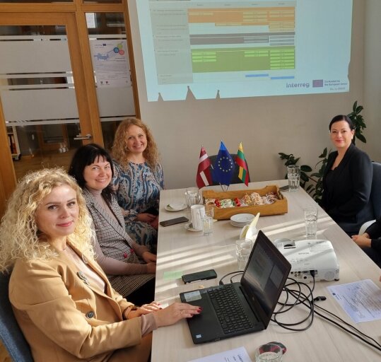Projekto partnerių susitikimas Kuldygoje
