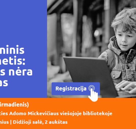 NĖ VIENAS NĖRA PAMIRŠTAS vėl kviečia į nuotolinę paskaitą!