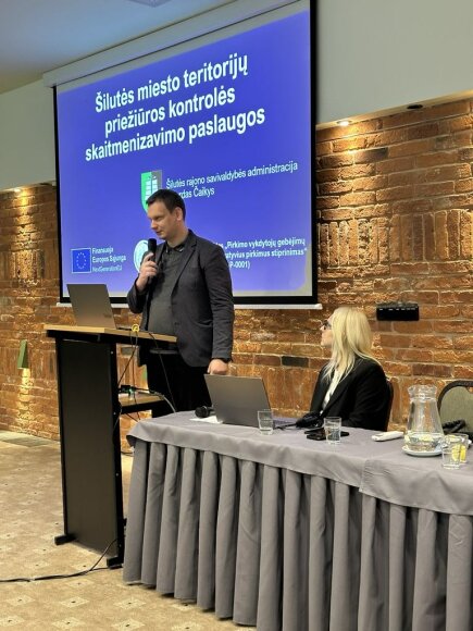 Pristatytas Šilutės rajono savivaldybės produktas – Šilutės miesto teritorijų priežiūros...