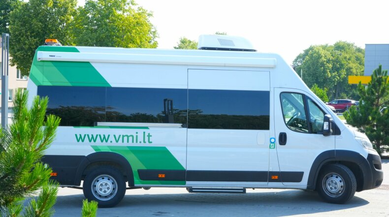 Spalį VMI autobusiukas vėl lankysis ir Šilutės rajone