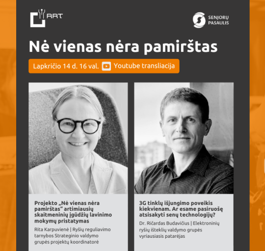 „Nė vienas nėra pamirštas“ ir vėl kviečia Tave į nuotolinę paskaitą!