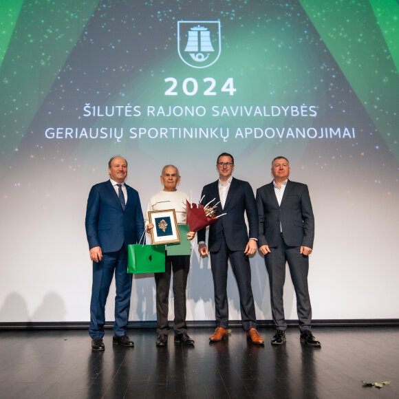 Šilutės rajono savivaldybės geriausiems sportininkams ir treneriams –padėkos ir premijos