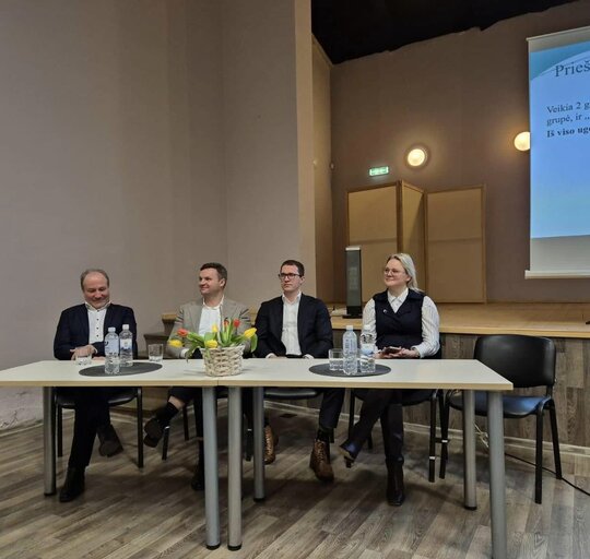 Rusnėje pristatyta 2024 m. veiklos ataskaita