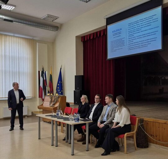 2024 m. veiklos ataskaita pristatyta Kintų seniūnijos gyventojams