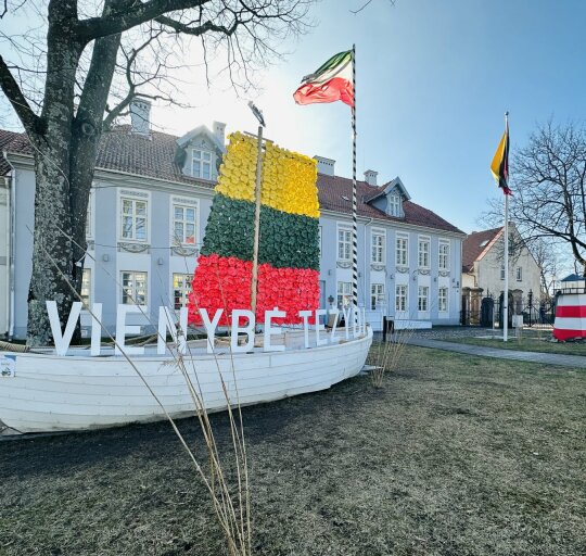 Sveikinimas Lietuvos nepriklausomybės atkūrimo dienos proga
