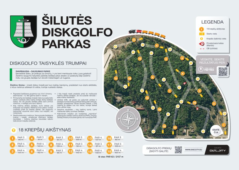 Nauja pramoga Šilutėje – diskgolfas!