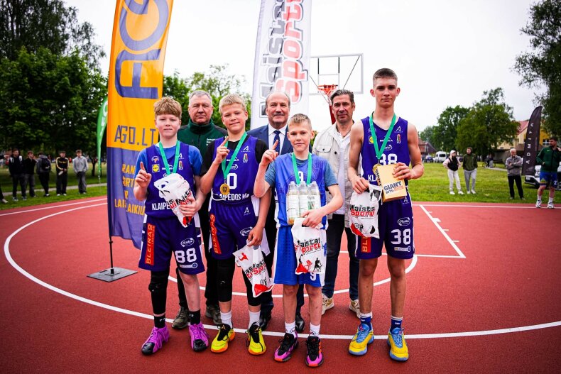 Šilutėje įvyko 3×3 krepšinio varžybos Mero taurei laimėti
