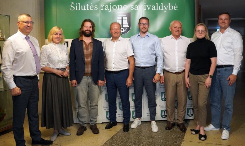 Šilutės rajono savivaldybėje lankėsi LR aplinkos ministras Povilas Poderskis