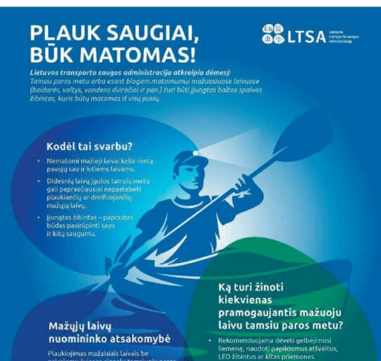 Dėl laivybos saugos 