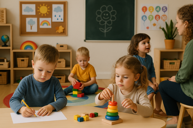 Įgyvendinamas projektas „Ankstyvojo ugdymo užtikrinimas vaikams iš socialinę riziką patiriančių...