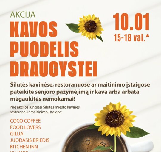 Senjorų dienos renginiai