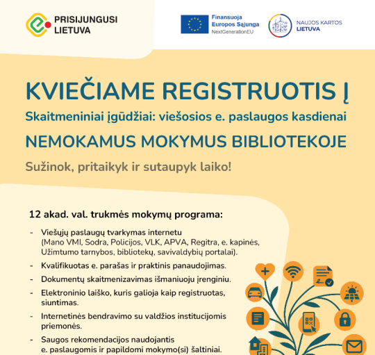Mokytis gali visi