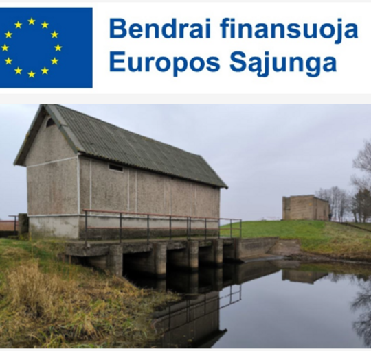 Projektas „Potvynių rizikos mažinimo priemonių įgyvendinimas Sausgalvių polderio teritorijoje,...