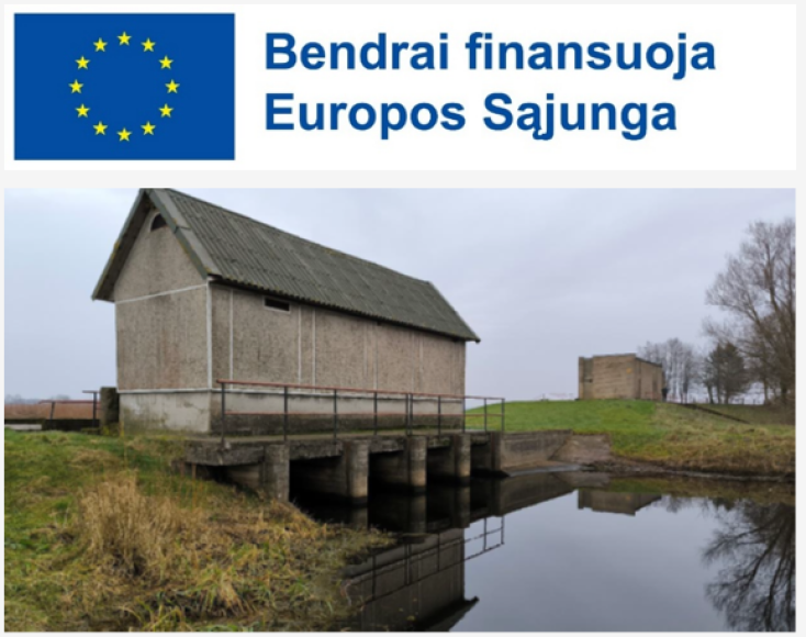 Projektas „Potvynių rizikos mažinimo priemonių įgyvendinimas Sausgalvių polderio teritorijoje,...