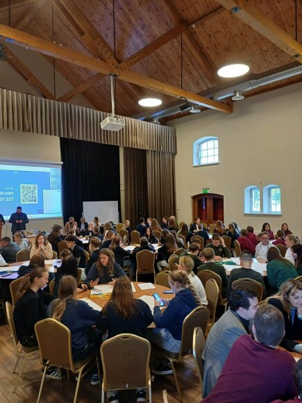 Šilutėje įvyko moksleivių lyderystės ir pokyčių konferencija „Balsas iš klasės“