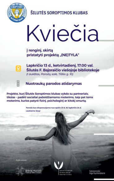 Kviečia dalyvauti renginyje
