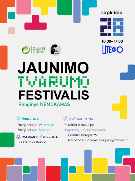 „Jaunimo tvarumo festivalis“