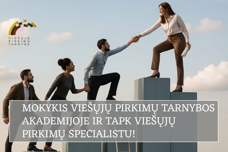Mokykis Viešųjų pirkimų tarnybos akademijoje ir tapk viešųjų pirkimų specialistu!