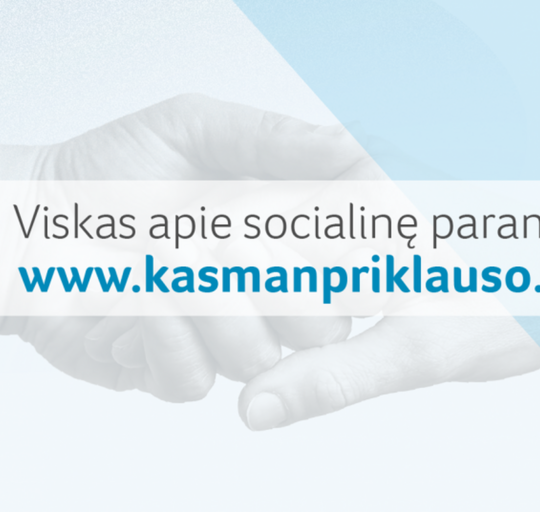 Apie išmokas ir socialines paslaugas skirtingais gyvenimo atvejais – www.kasmanpriklauso.lt 