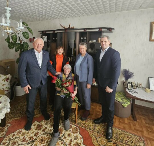 Pasveikinta 90-metė Valentina Sologubova