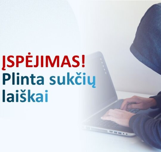 Įspėjimas! Plinta sukčių laiškai dėl antrosios pensijų kaupimo pakopos – raginame gyventojus būti...