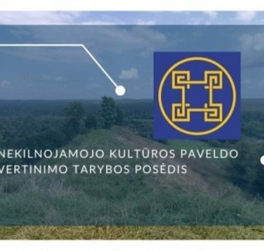 Skelbiamas Kultūros paveldo departamento nuotolinis posėdis
