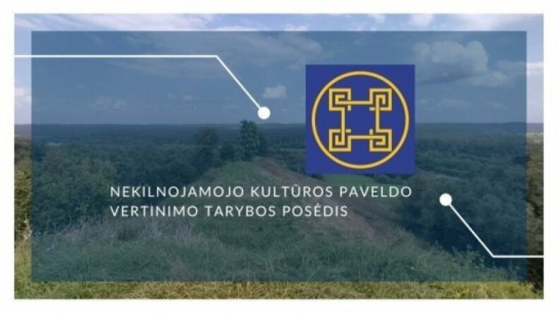 Skelbiamas Kultūros paveldo departamento nuotolinis posėdis