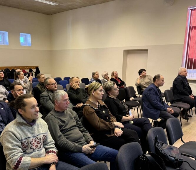 2025 m. veiklos ataskaita pristatyta Saugose