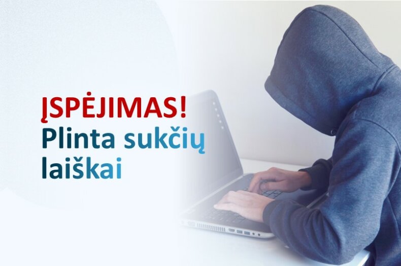 Įspėjimas! Plinta sukčių laiškai dėl antrosios pensijų kaupimo pakopos – raginame gyventojus būti...