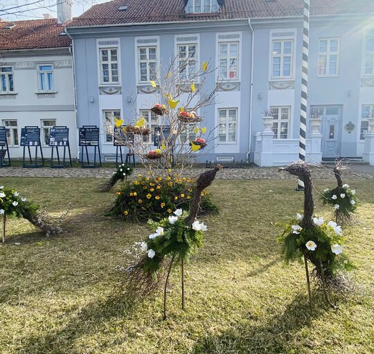 Sveikinimas šventų Velykų proga