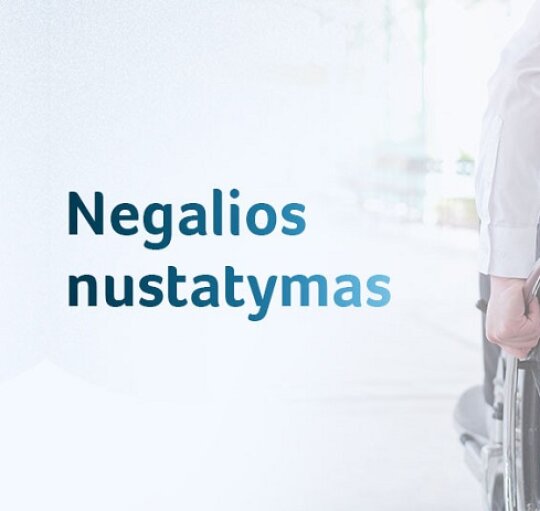 Svarbiausi akcentai apie negalios ir susijusių poreikių nustatymą