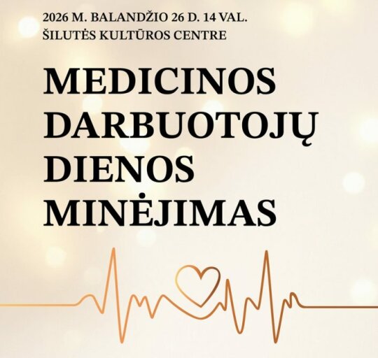 Kviečiame paminėti Medicinos darbuotojų dieną kartu!