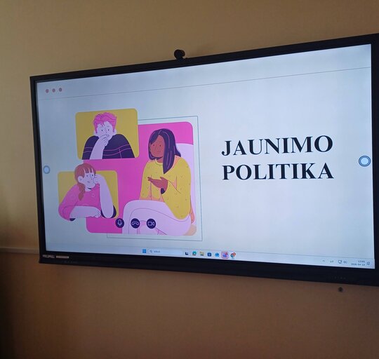 Projektas „Jaunimo energija Šilutei“ – dėmesys jaunimo politikai