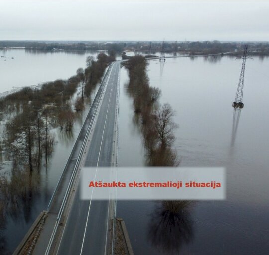 Dėl ekstremaliosios situacijos atšaukimo