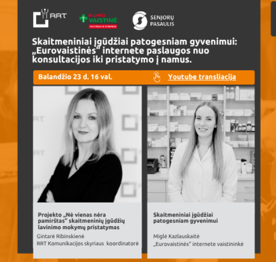 „Nė vienas nėra pamirštas“  ir vėl Jus kviečia į nuotolinę paskaitą