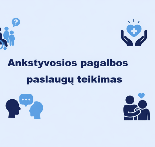 Ankstyvosios pagalbos paslaugų teikimas