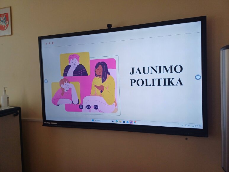 Projektas „Jaunimo energija Šilutei“ – dėmesys jaunimo politikai