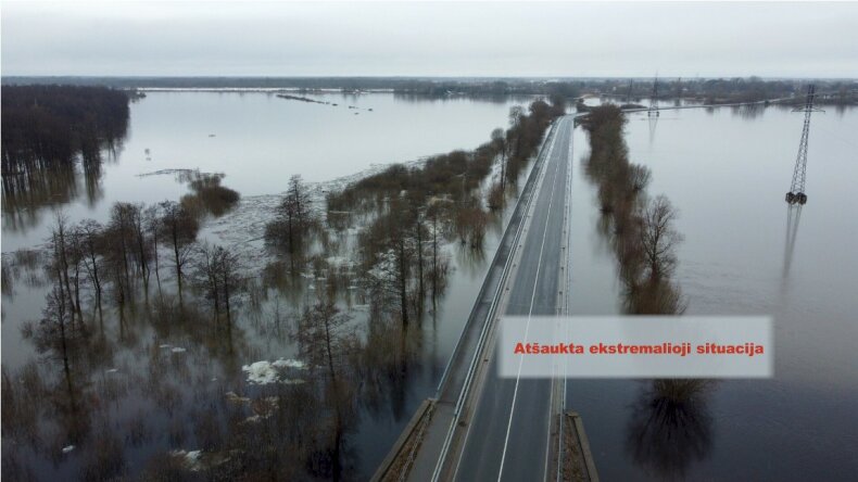 Dėl ekstremaliosios situacijos atšaukimo