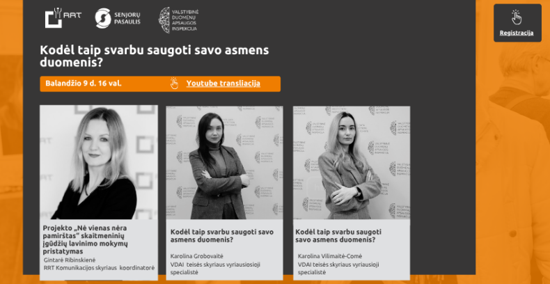 „Nė vienas nėra pamirštas“  ir vėl Jus kviečia į nuotolinę paskaitą